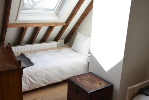 Slaapkamer met 2 x 1-persoonsbed